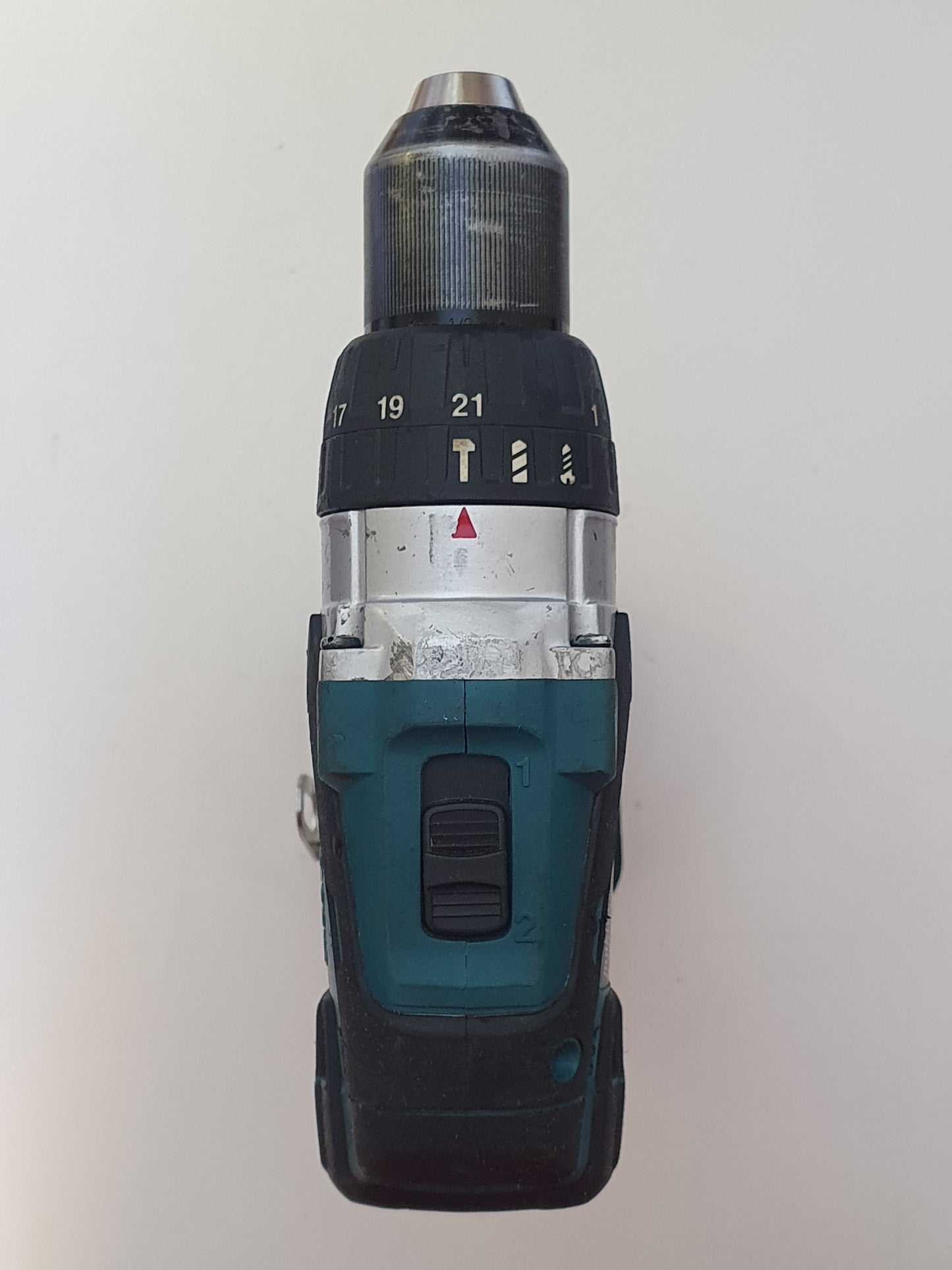 Makita Akkuporakone DHP458 yläpuolelta